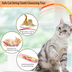 Retro Shaw cat chew rope natural cotton-sisal fibers