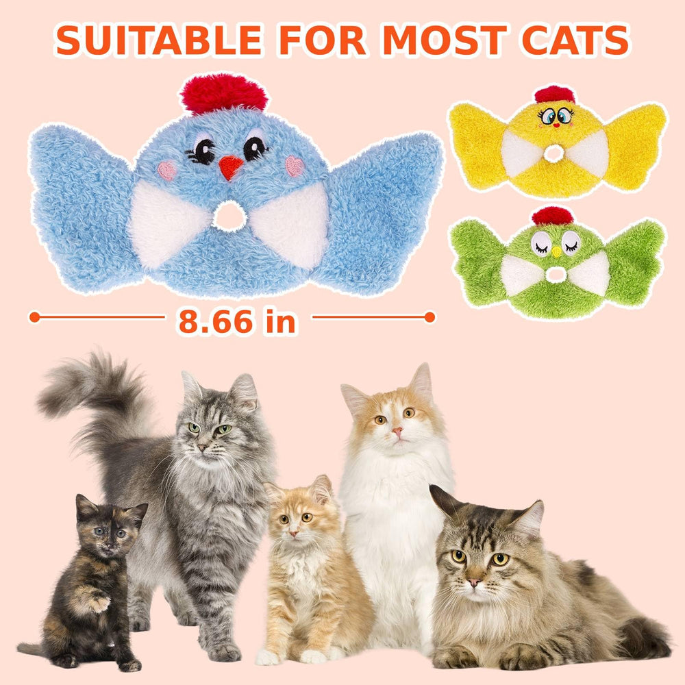Retro Shaw cat toys interactive play supports indoor cats' activity and enrichment.