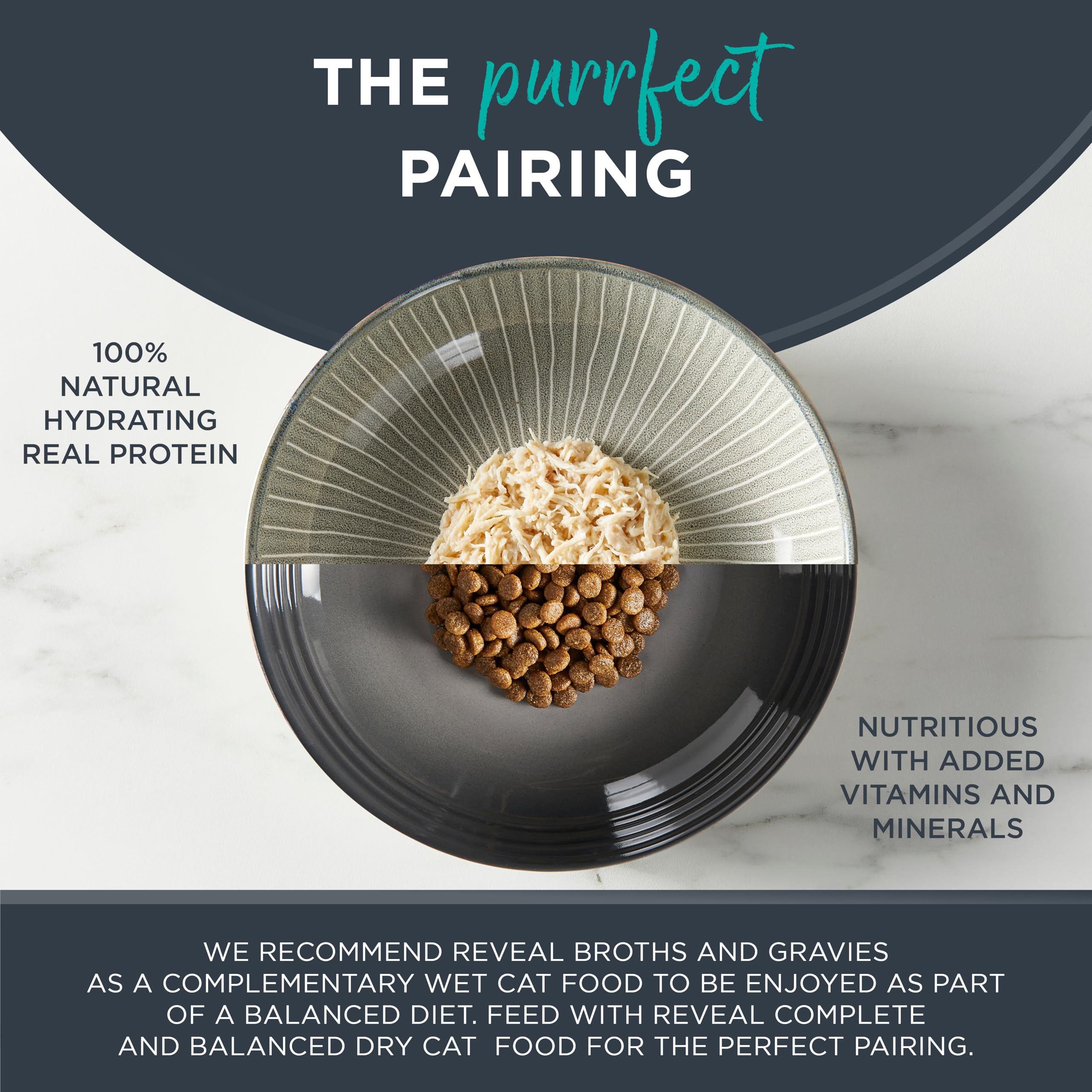 Reveal textured-tuna-meat-01 emphasizes real protein-first pieces for picky eaters.