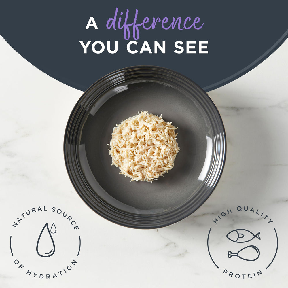 Reveal tuna fillet mousse close-up emphasizes high-protein seafood option