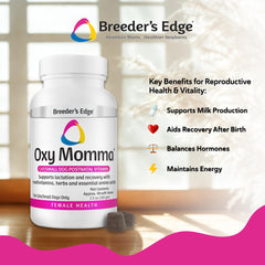 Revival Animal Health Breeder Edge Oxy Momma soft chews recovery after birth.