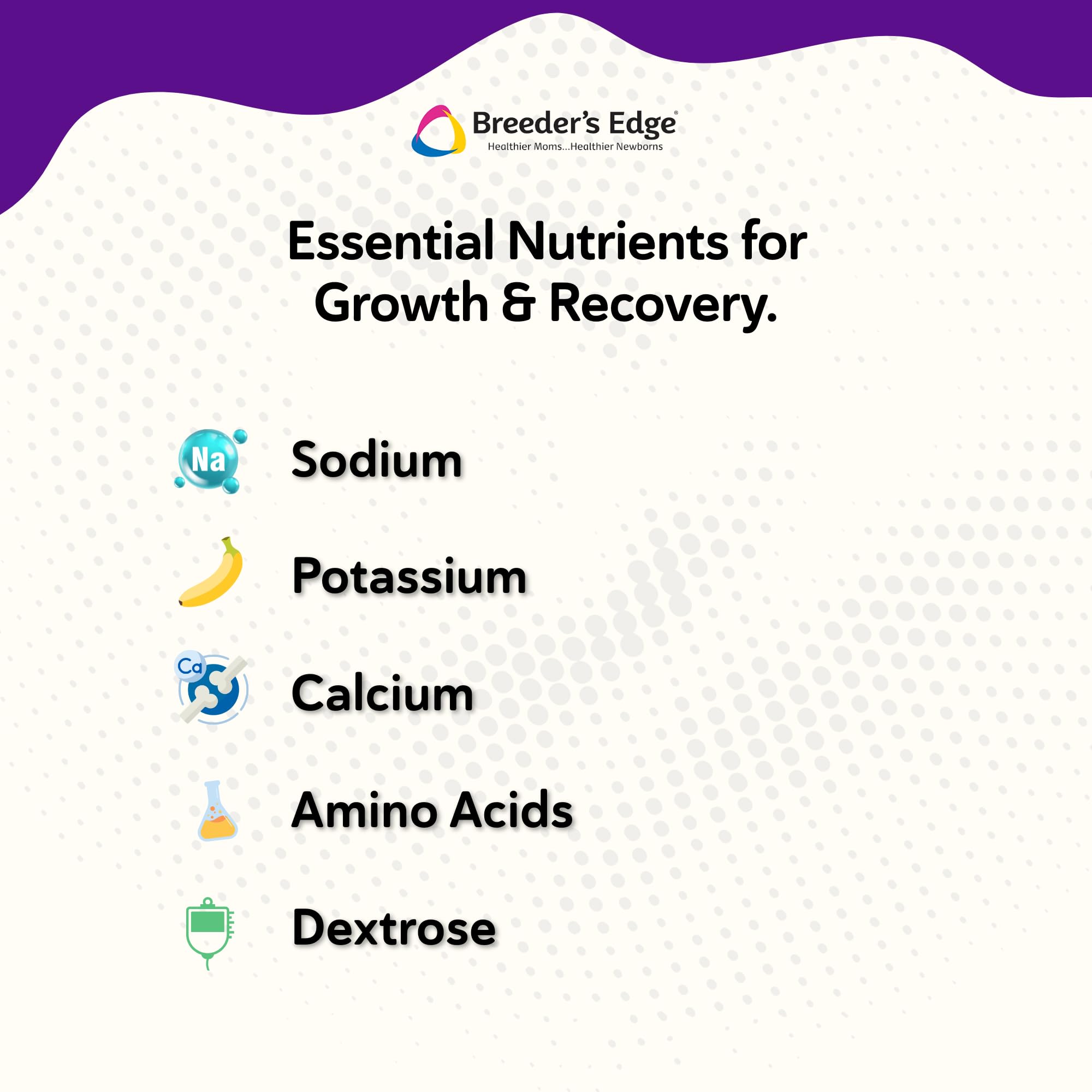 Revival Animal Health Breeder Edge Puppy Lyte dispensing spoon shows easy daily dosing