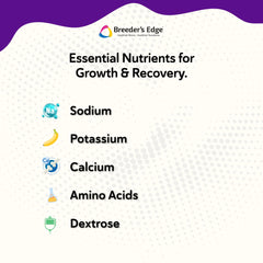 Revival Animal Health Breeder Edge Puppy Lyte dispensing spoon shows easy daily dosing