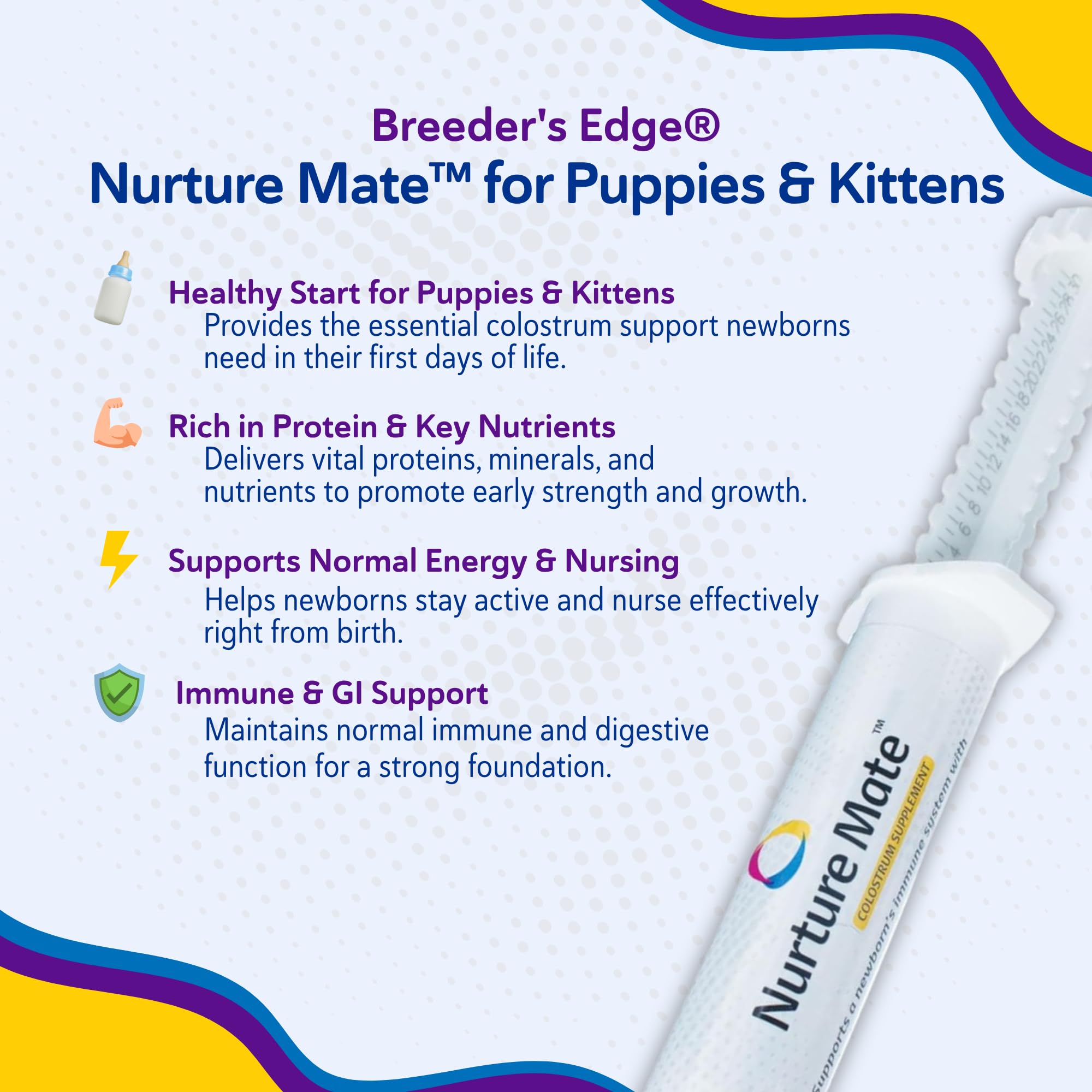 Revival Animal Health Nurture Mate kitten-nursing-scene supports early growth