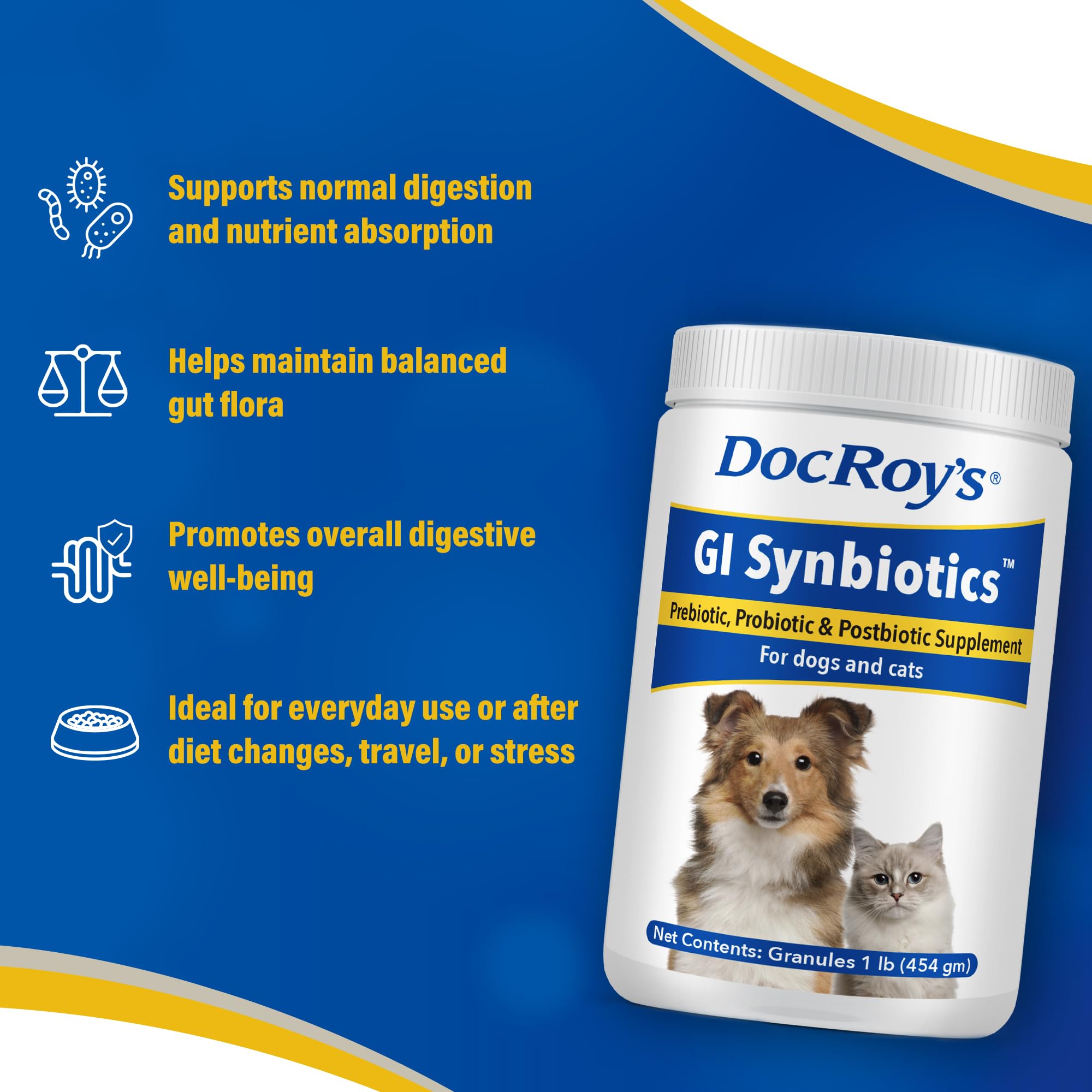Label view highlights BgMOS and beta glucans in Doc Roy’s Synbiotics