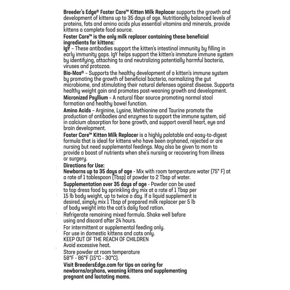 Revival Foster Care GM goat-milk-powder image underscores complete nutrition for young pets