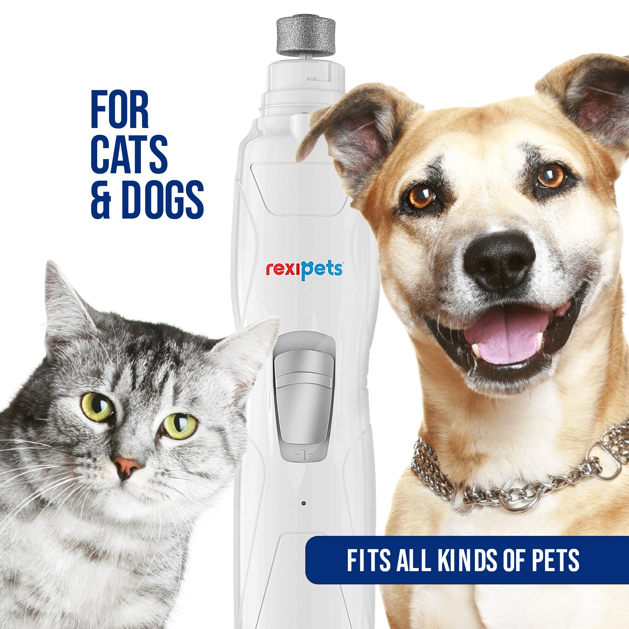 REXIPETS nail grinder USB charging cable provides convenient power