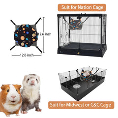 Rgbpro dark planet two-bed design supports resting and gentle play.