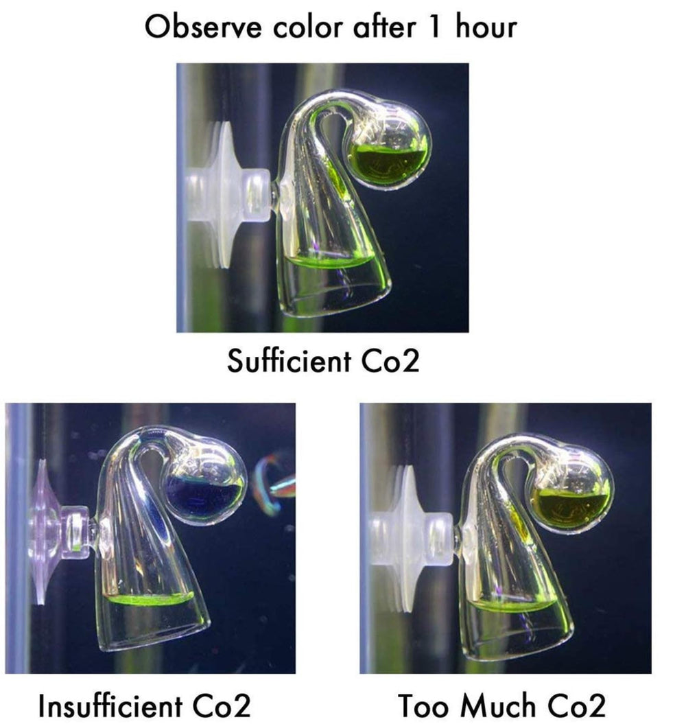 Rhinox Glass Drop Checker Kit color-chart enables quick interpretation.