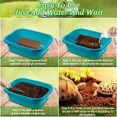 Riare biodegradable substrate ready for composting and garden fertilization.