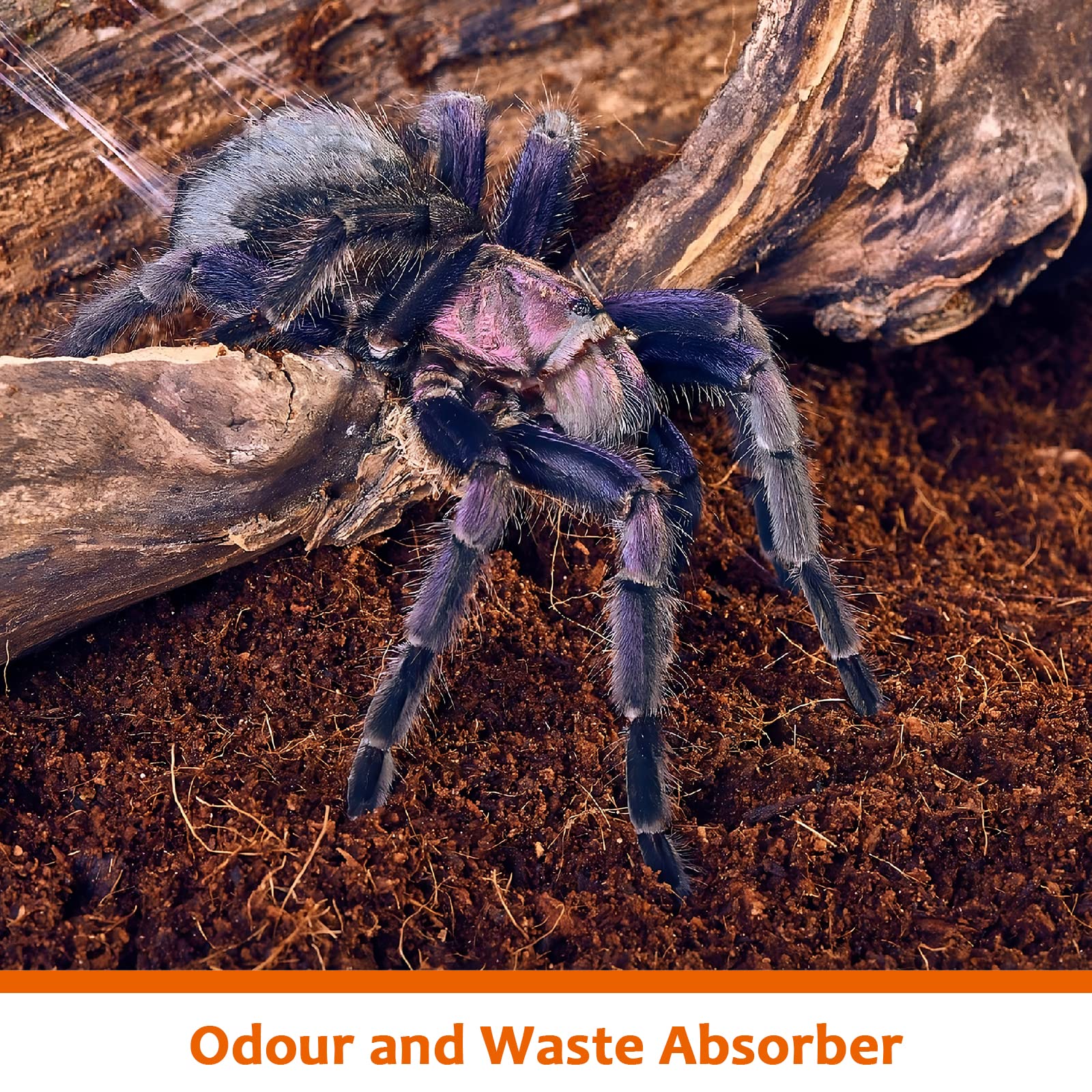 Riare coconut fiber brick packaging, compact for easy storage.