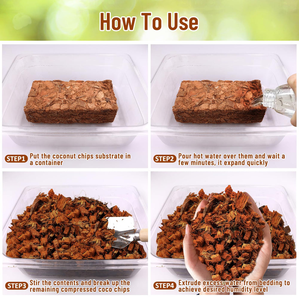 Riare dust-free chips promote clean, skin-safe habitats.