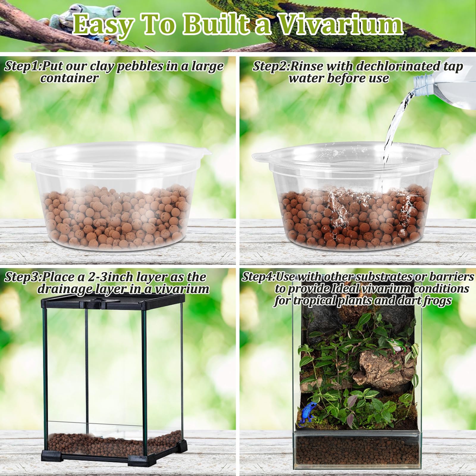 Riare expanded clay pebbles porous structure highlighting drainage and plant support.