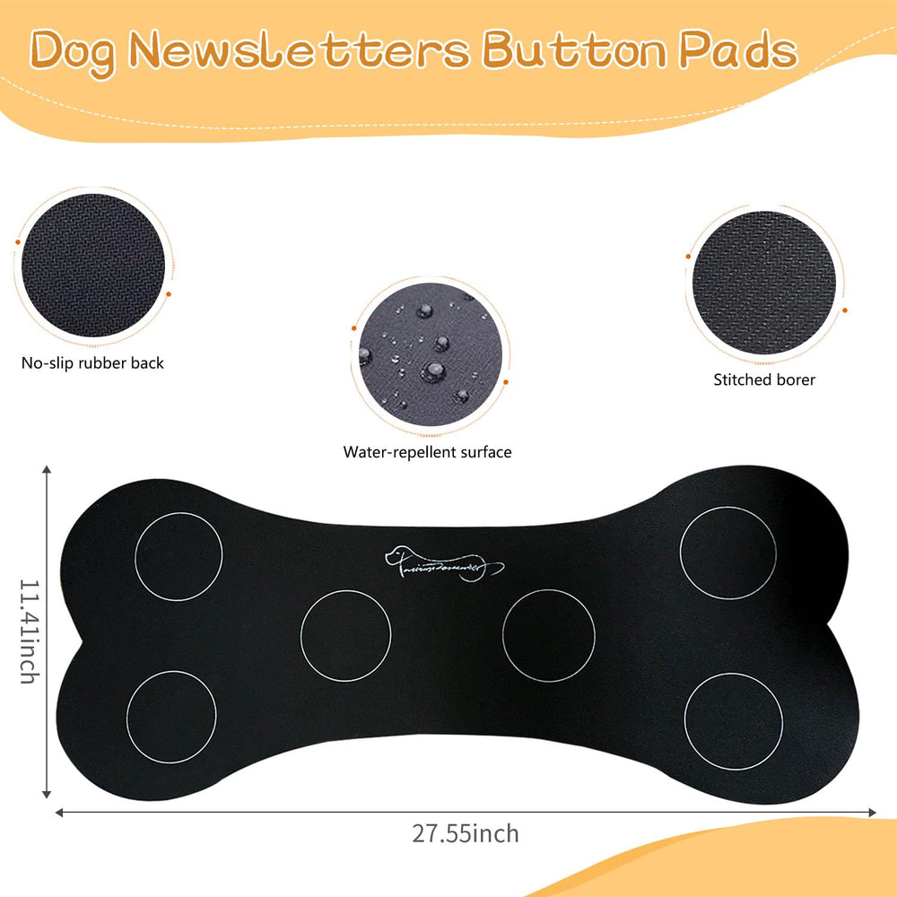 RIBOSY non-slip mat under buttons helps stable training sessions