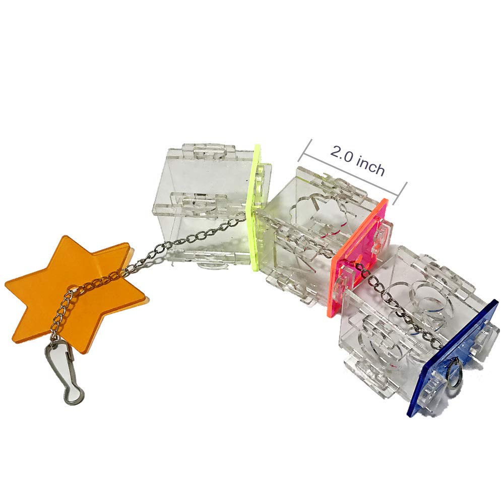 RICEFINE durable acrylic foraging box highlighting material safety and longevity