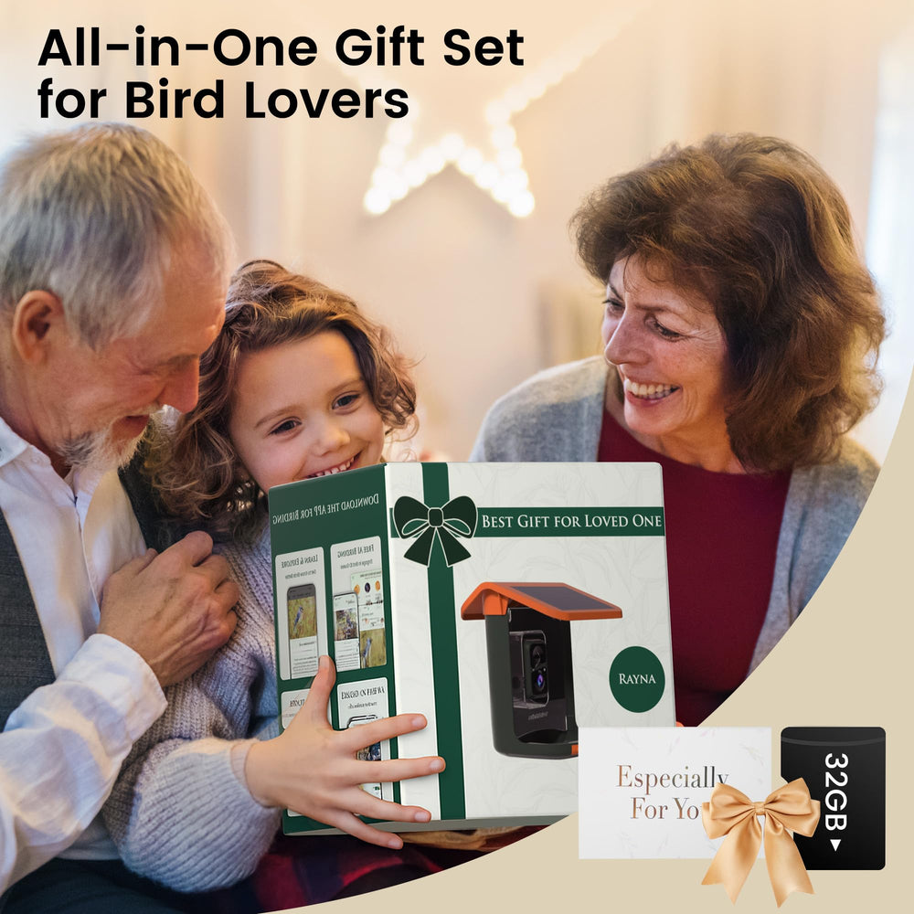 RichBird gift-ready packaging invites birdlover gifts for any occasion.