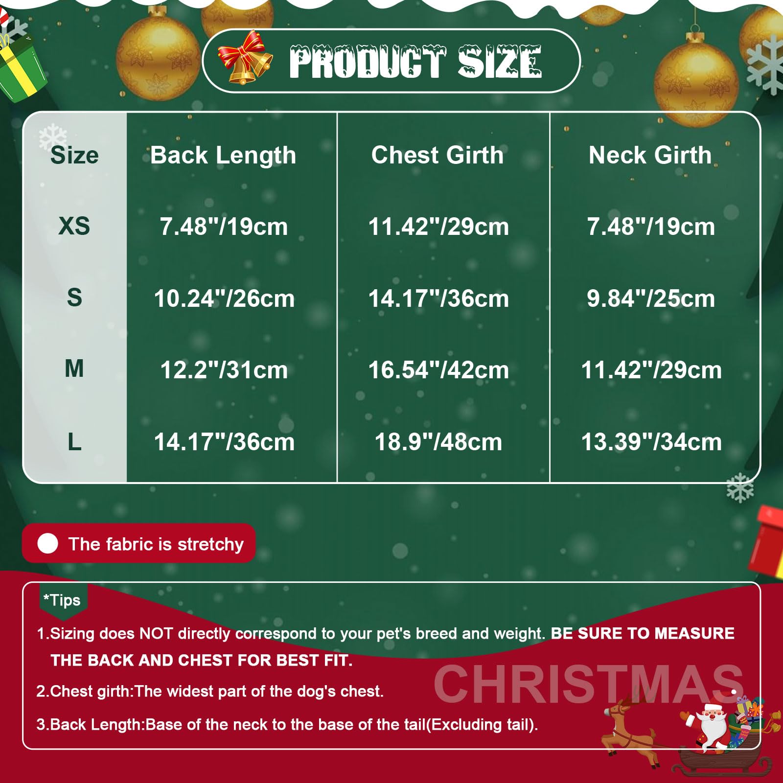 Richylahh size chart image guides correct fit for pets