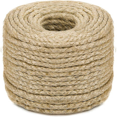 Riemex sisal rope natural 4mm close-up highlighting durable scratching texture for cats