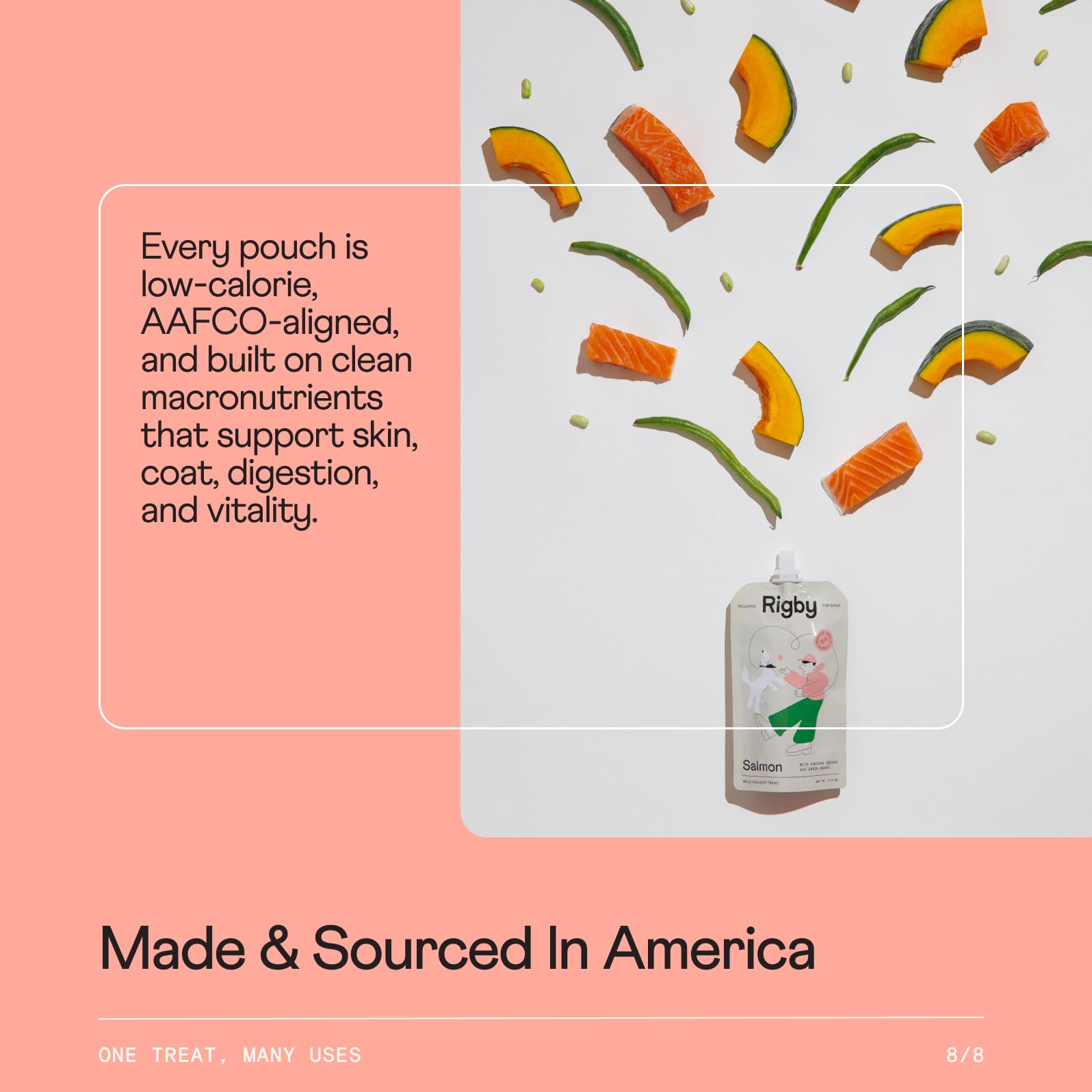 Rigby on-the-go snack pack for training and travel