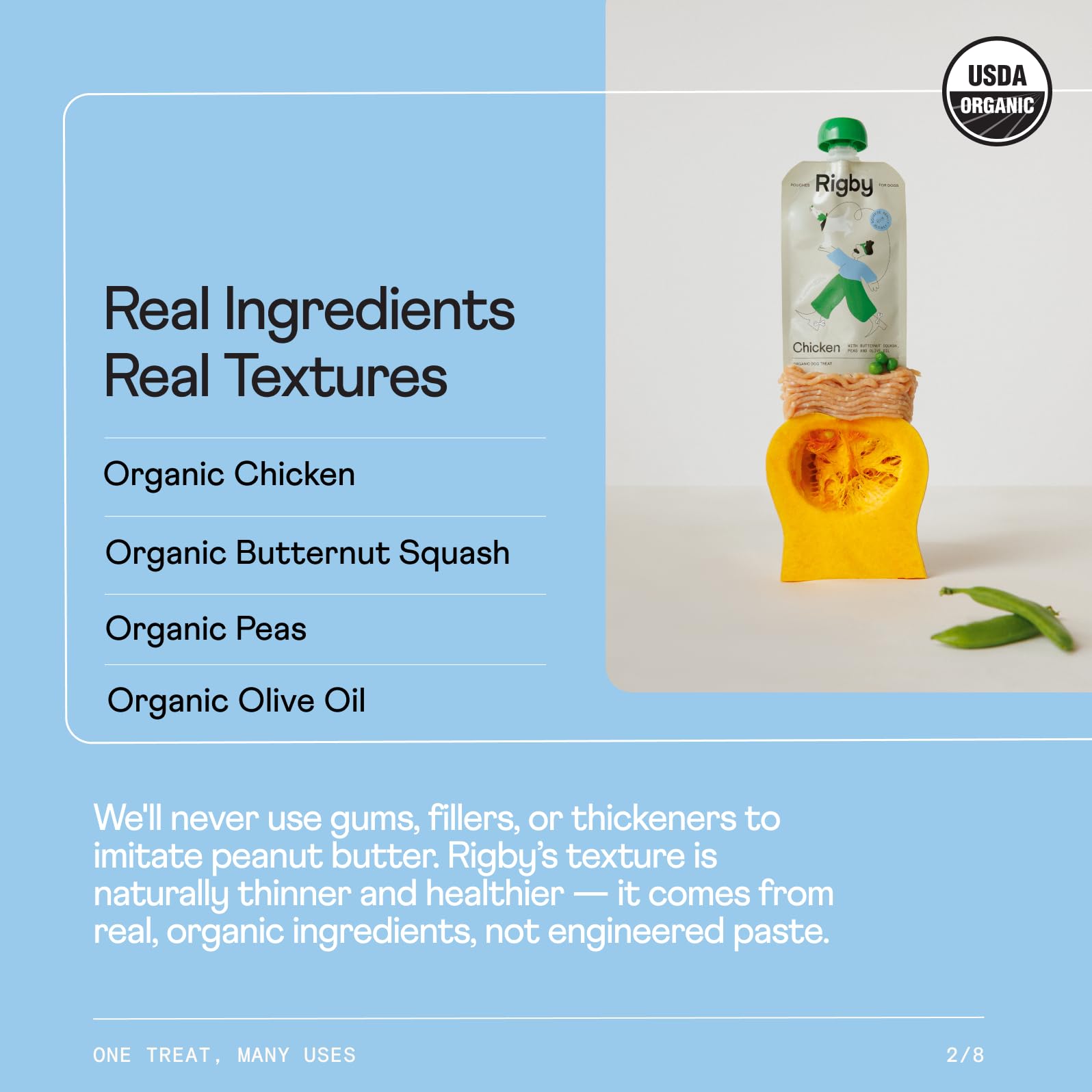 Rigby training-reward pouch in use for quick recall practice.