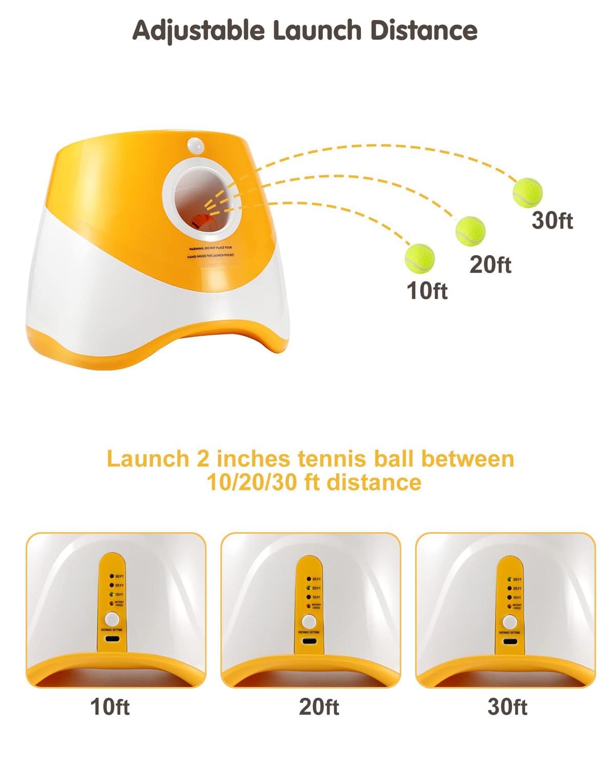 Rigshru ball-launcher indoors or outdoors demonstrates versatile play environments.