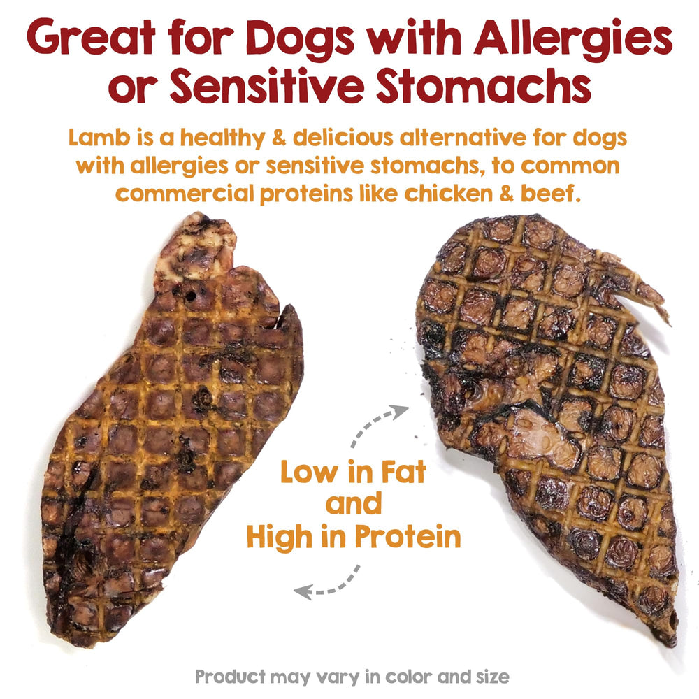 Rileys premium dehydrated lamb-lung dog treats USA-sourced image—crafted in the USA for quality.