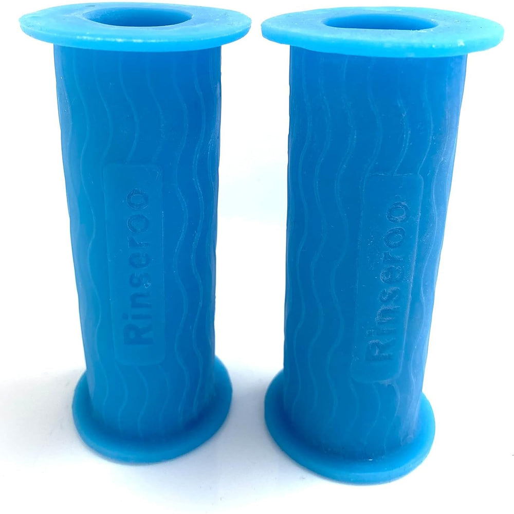 Rinseroo replacement hose connectors 2-pack; durable adapters for seamless tub spout connections.