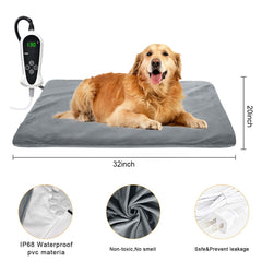 RIOGOO heating pad waterproof surface demonstrates durable warmth for indoor use.