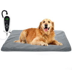 RIOGOO pet heating pad XXL 32x20 cover view shows easy-clean removable cover.