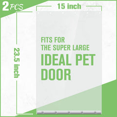 Ripeng two-pack door flaps in packaging for quick replacements and spare availability.