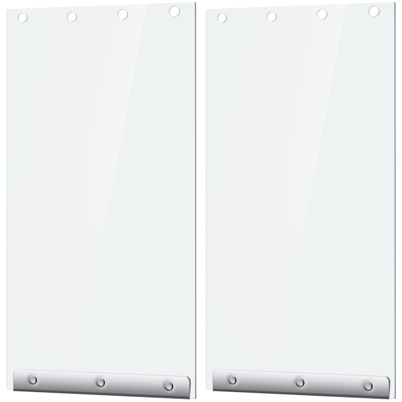 Ripeng dog door flap 7.3 x 13.2 inches with clear PVC for safer in-and-out visibility.