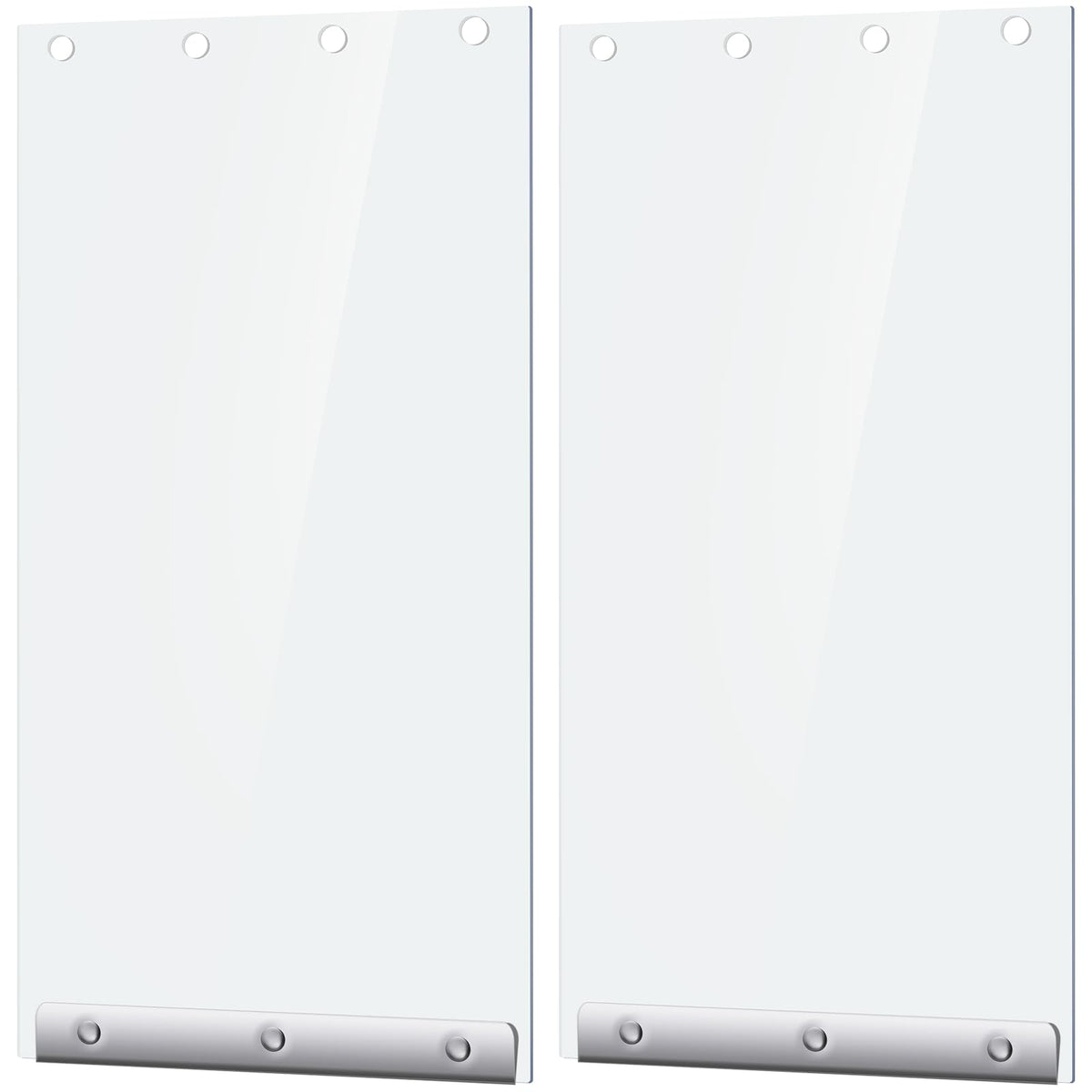 Ripeng dog door flap 7.3 x 13.2 inches with clear PVC for safer in-and-out visibility.