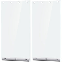 Ripeng dog door flap 7.3 x 13.2 inches with clear PVC for safer in-and-out visibility.