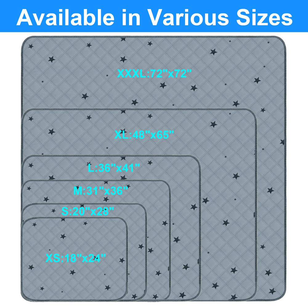 RIOUSSI pad with non-slip bottom staying in place on a wooden floor