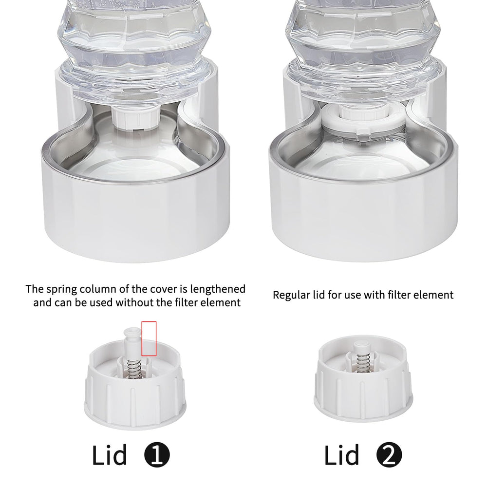 RIZZARI cap and filter pack ready for easy replacement