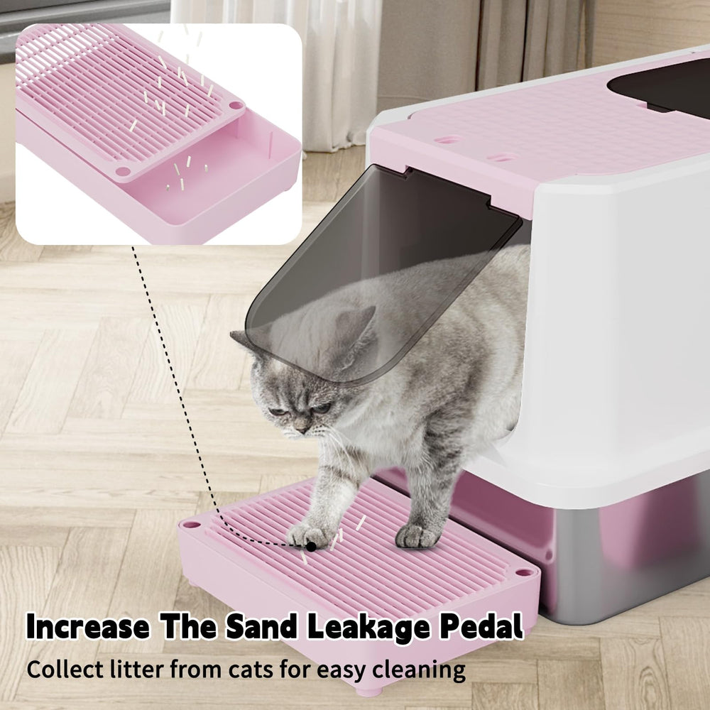 RIZZARI compact lifestyle-friendly litter box for small spaces