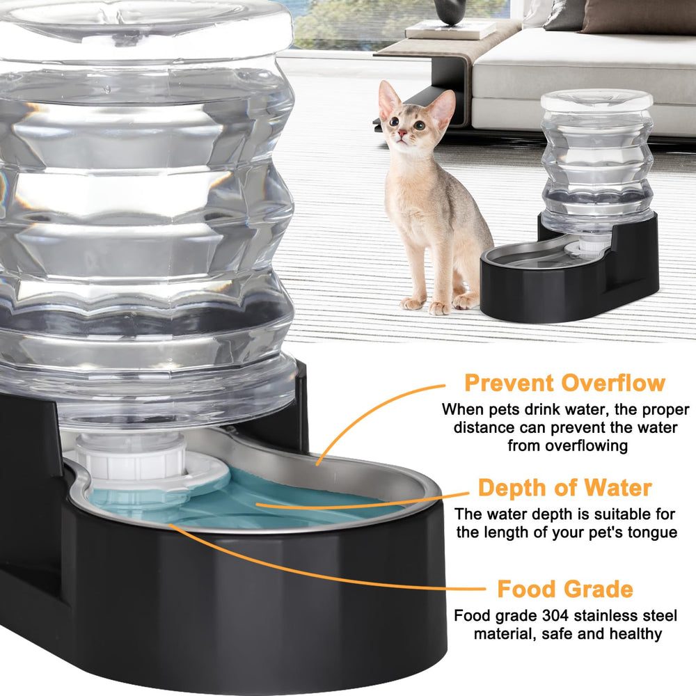 RIZZARI compact hydration setup in a small home supports daily pet hydration