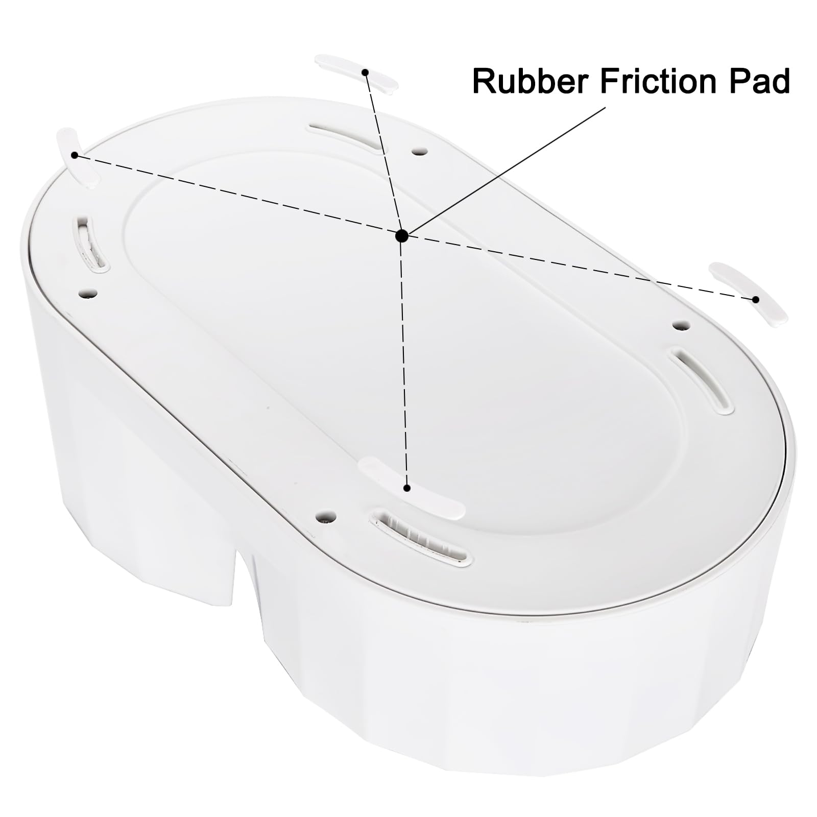 RIZZARI detachable parts enable quick, thorough cleaning after meals.