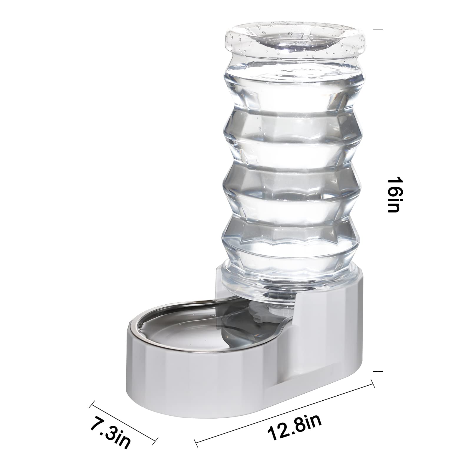 RIZZARI stainless steel bowl close-up showing durable BPA-free materials