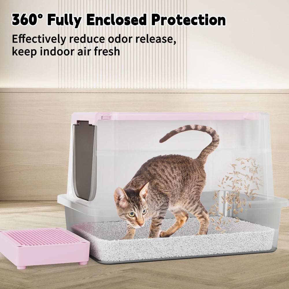 RIZZARI odor-control enclosure helps keep rooms fresher between cleanings