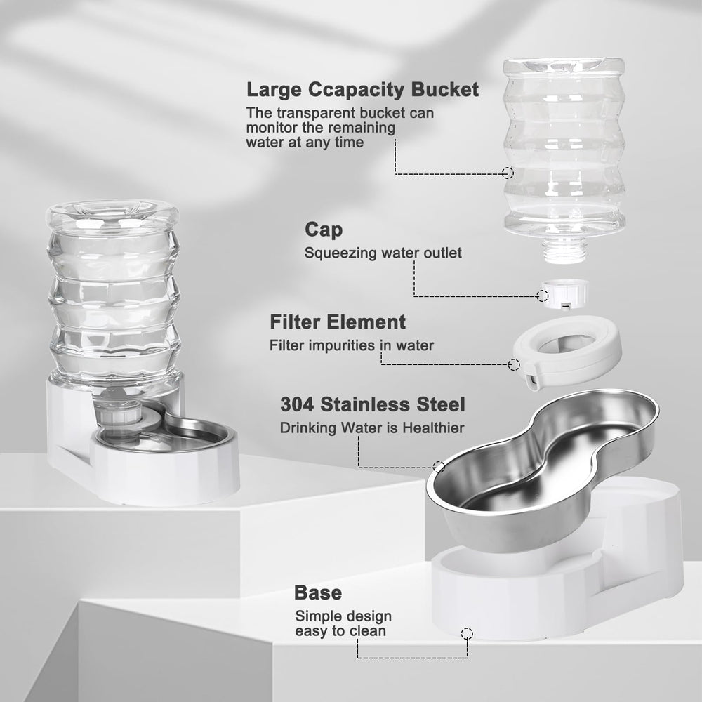 RIZZARI three-layer filter maintains clean, fresh-tasting water.
