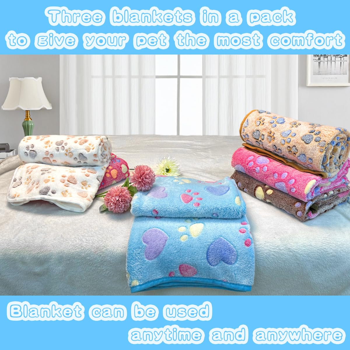 RJODZI dog blanket care guide keeps fabric fresh and durable