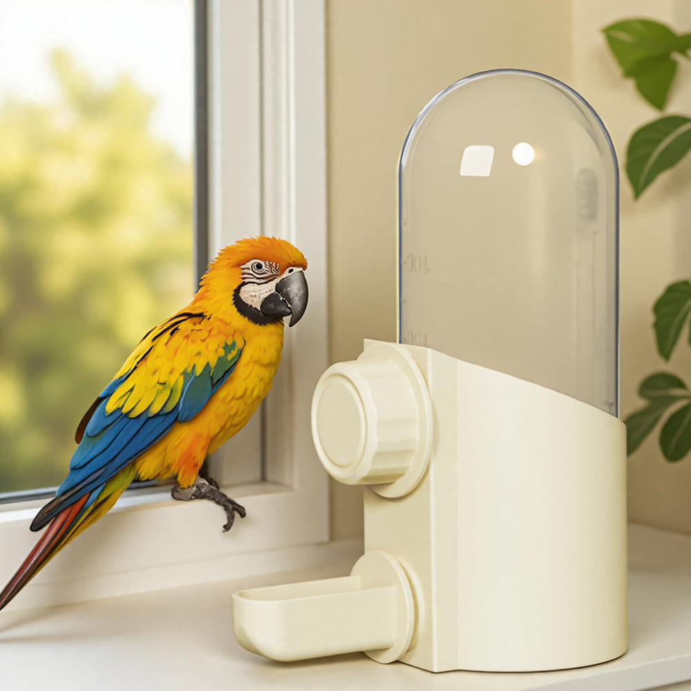 Rliguanrui no-drip valve prevents leaks when birds pause drinking.
