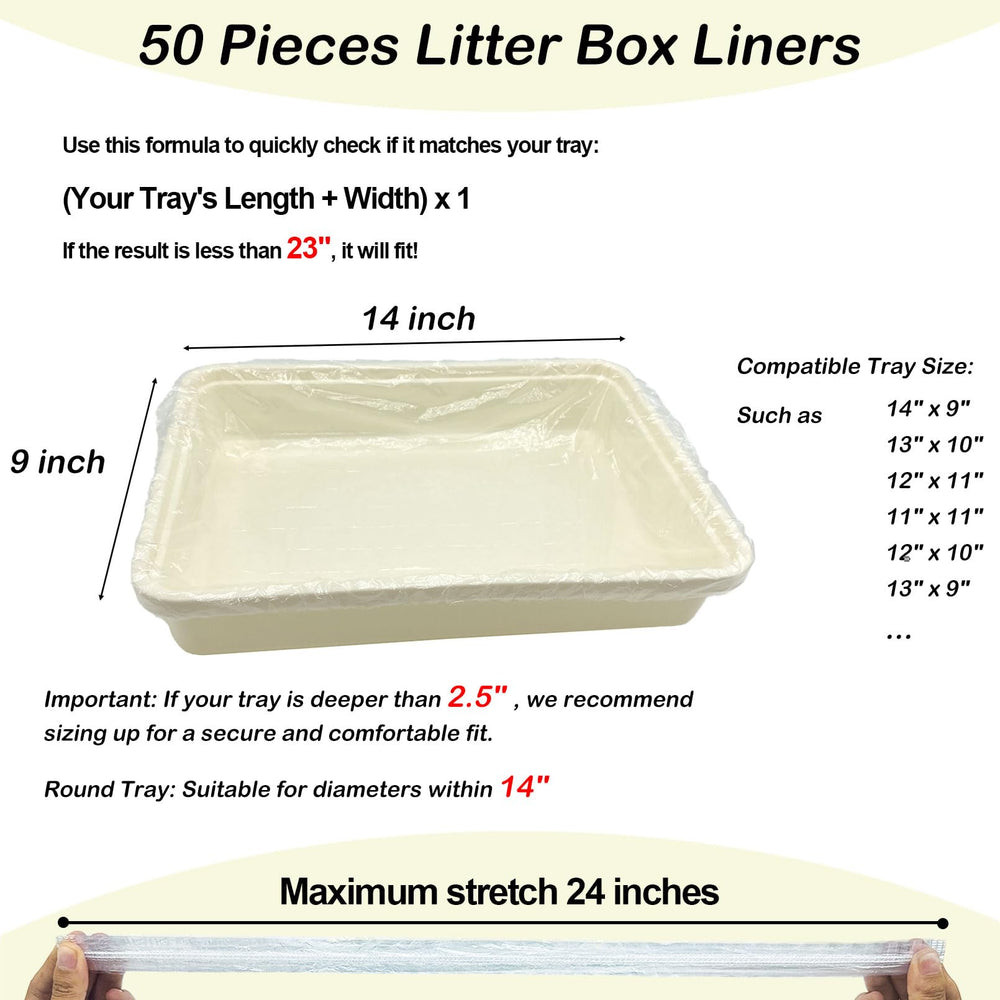 RMNHPTK disposable cage liners tray-fit demo shows secure fit for various small animal trays.