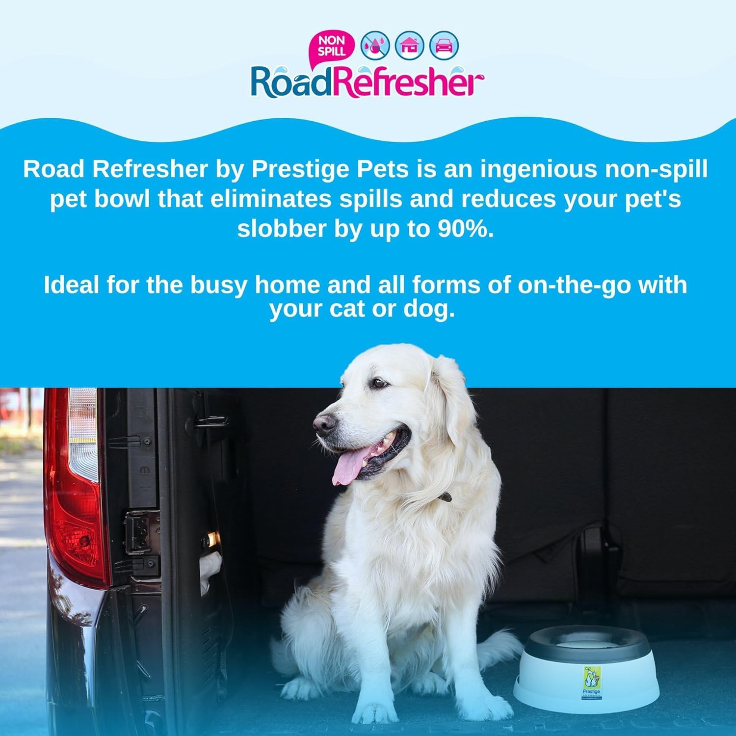 Road Refresher heat-resistant polypropylene construction highlights durable, hygienic materials.