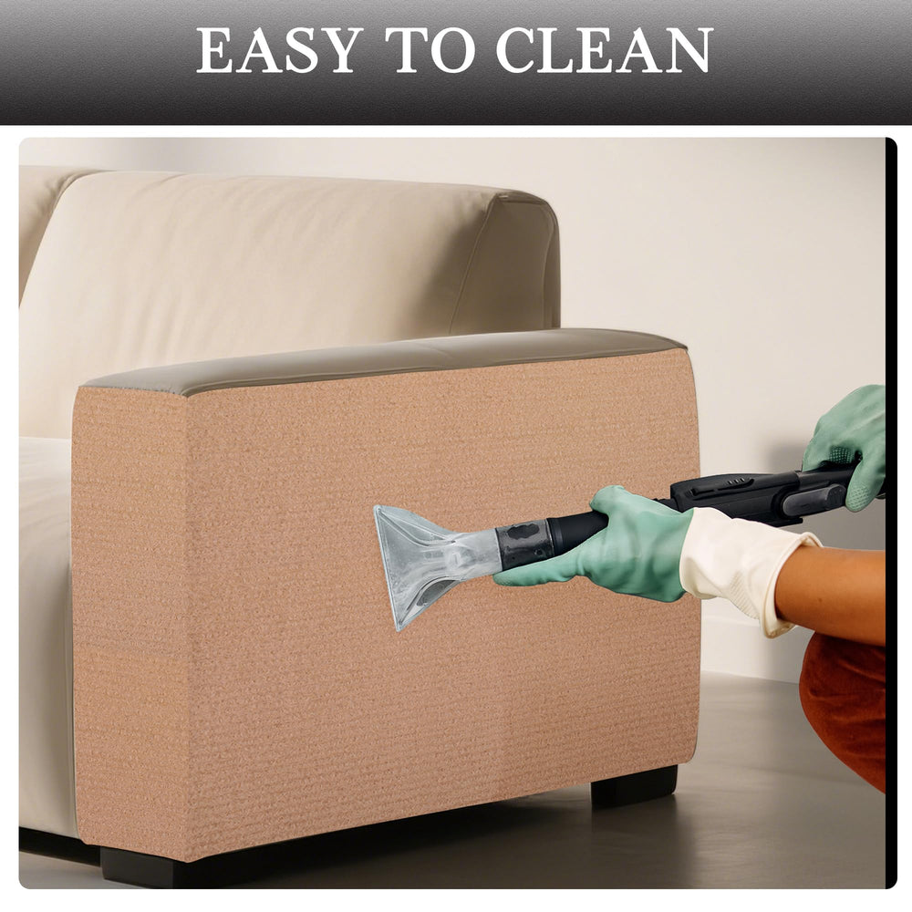 Roadtofree beige finish blends with home décor while guarding furniture.