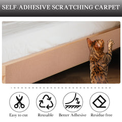 Roadtofree 15.7x23.6-inch pad safeguards cushions and walls from scratches.