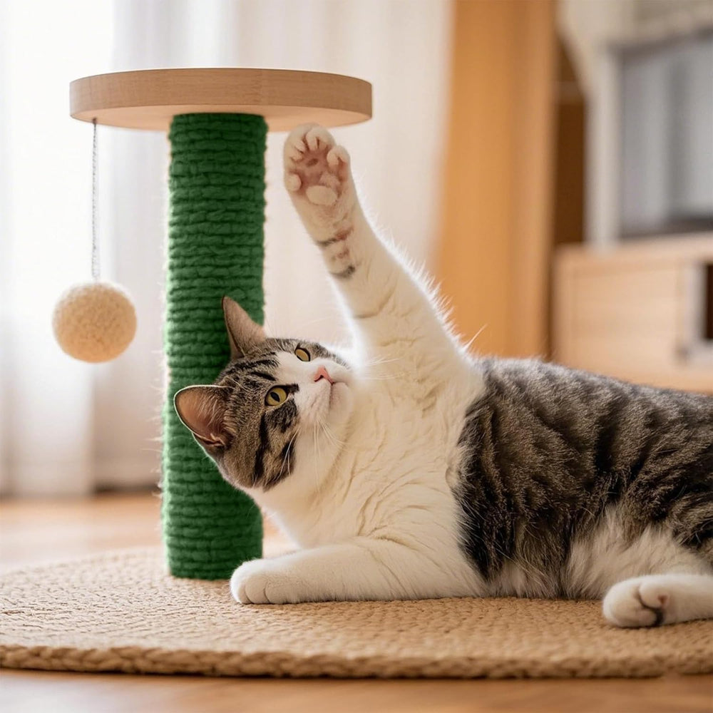 Roadtofree sisal rope eco-friendly material for durable pet projects.