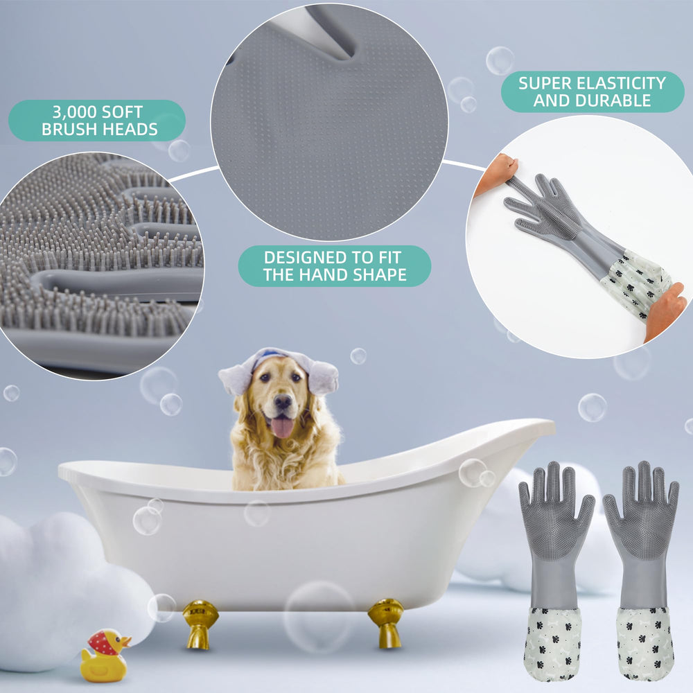 ROBATUN bonus dog toothbrushes image showcases included dental care tools