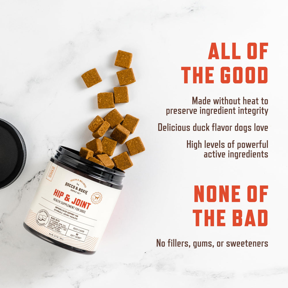 Rocco & Roxie Bioperine boosts supplement absorption for dogs.
